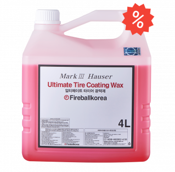 Ultimate Tire Coating Wax Red 4L