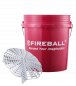 Preview: Fireball Wascheimer (Rubinrot) mit Grit Trap