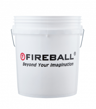 Fireball Wascheimer (Weiß) mit Grit Trap