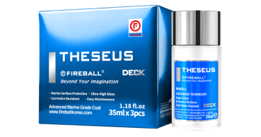 FIREBALL THESEUS – Marine Keramikversiegelung für Bootsdecks