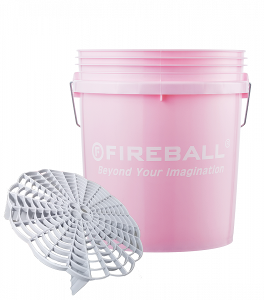 Fireball Wascheimer (Pink) mit Grit Trap