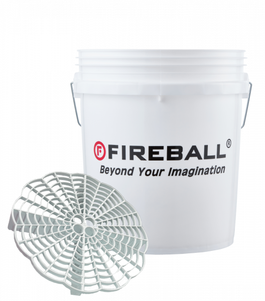 Fireball Wascheimer (Weiß) mit Grit Trap